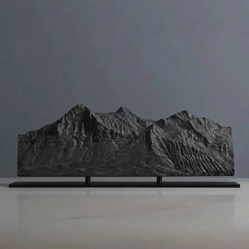 Eiger, Mönch & Jungfrau Sculpture (Bernese Alps, Switzerland) Sculpted Peaks