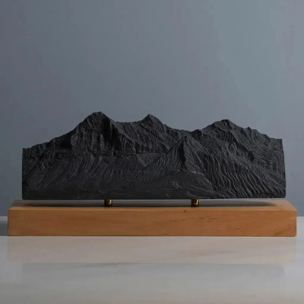Eiger, Mönch & Jungfrau Sculpture (Bernese Alps, Switzerland) Sculpted Peaks