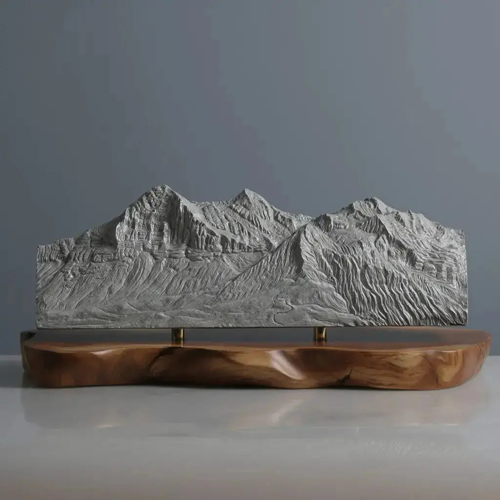 Eiger, Mönch & Jungfrau Sculpture (Bernese Alps, Switzerland) Sculpted Peaks