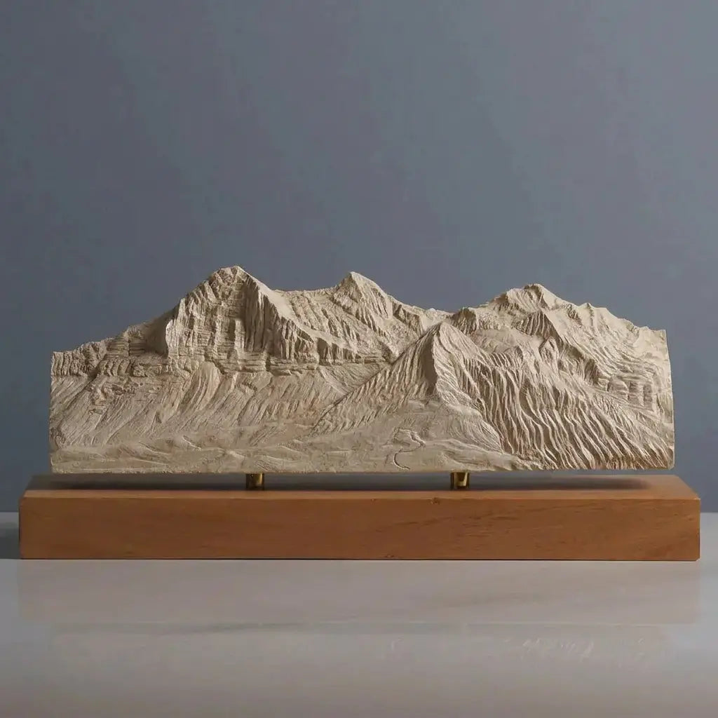 Eiger, Mönch & Jungfrau Sculpture (Bernese Alps, Switzerland) Sculpted Peaks