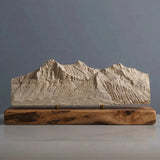 Eiger, Mönch & Jungfrau Sculpture (Bernese Alps, Switzerland) Sculpted Peaks