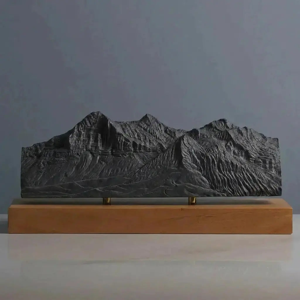 Eiger, Mönch & Jungfrau Sculpture (Bernese Alps, Switzerland) Sculpted Peaks