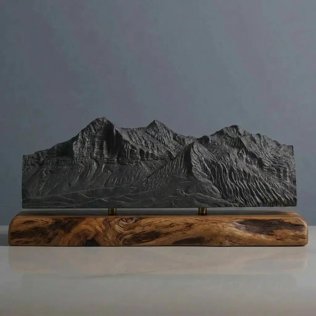 Eiger, Mönch & Jungfrau Sculpture (Bernese Alps, Switzerland) Sculpted Peaks
