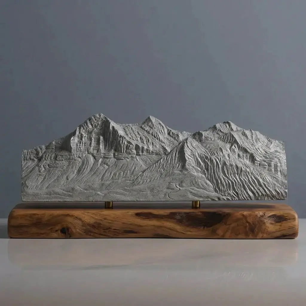 Eiger, Mönch & Jungfrau Sculpture (Bernese Alps, Switzerland) Sculpted Peaks
