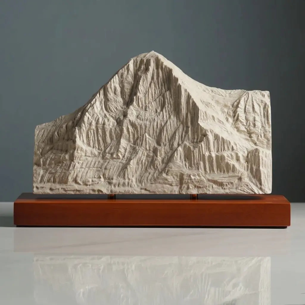 Eiger Sculpture (North Face View, Switzerland) Sculpted Peaks