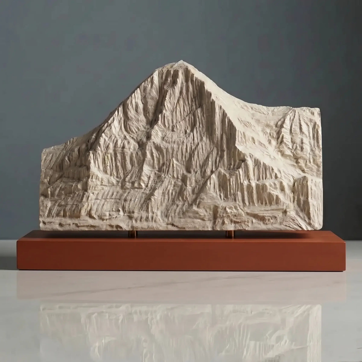 Eiger Sculpture (North Face View, Switzerland) Sculpted Peaks