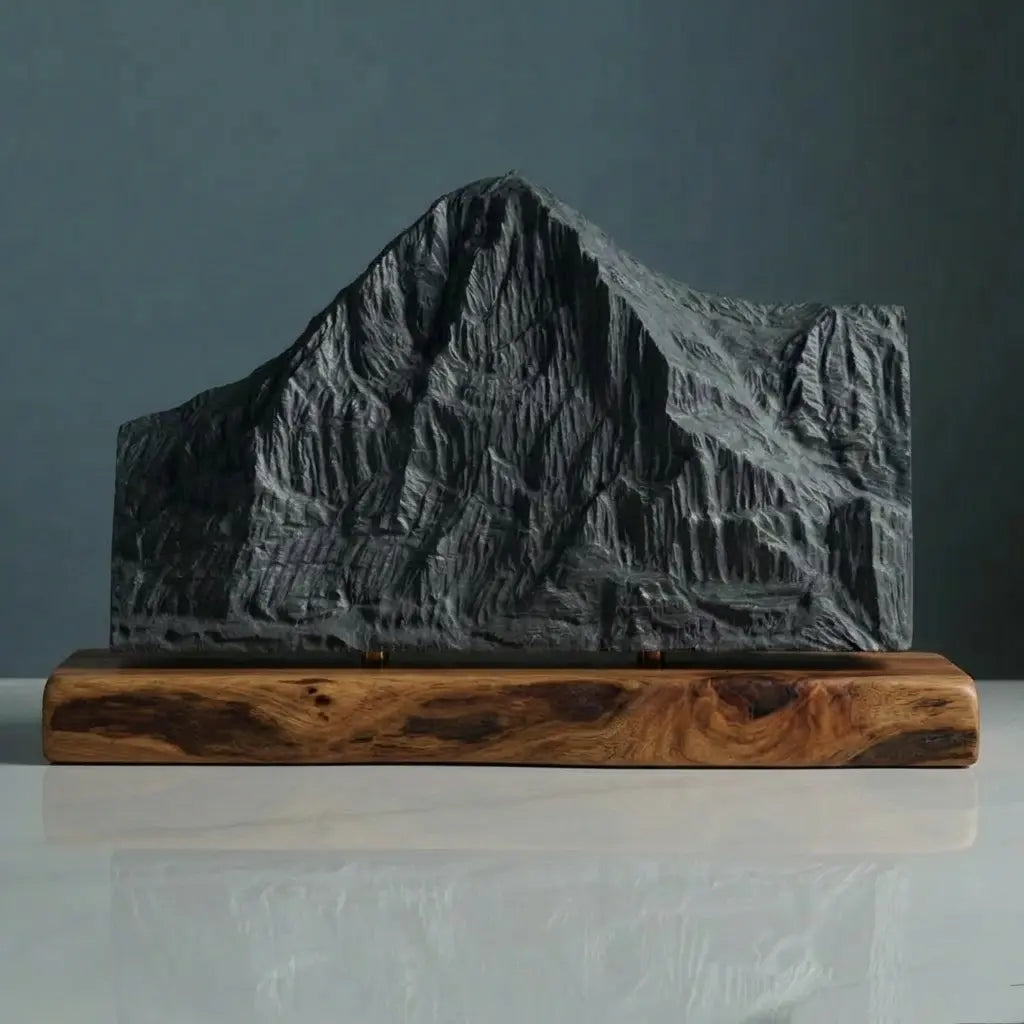 Eiger Sculpture (North Face View, Switzerland) Sculpted Peaks