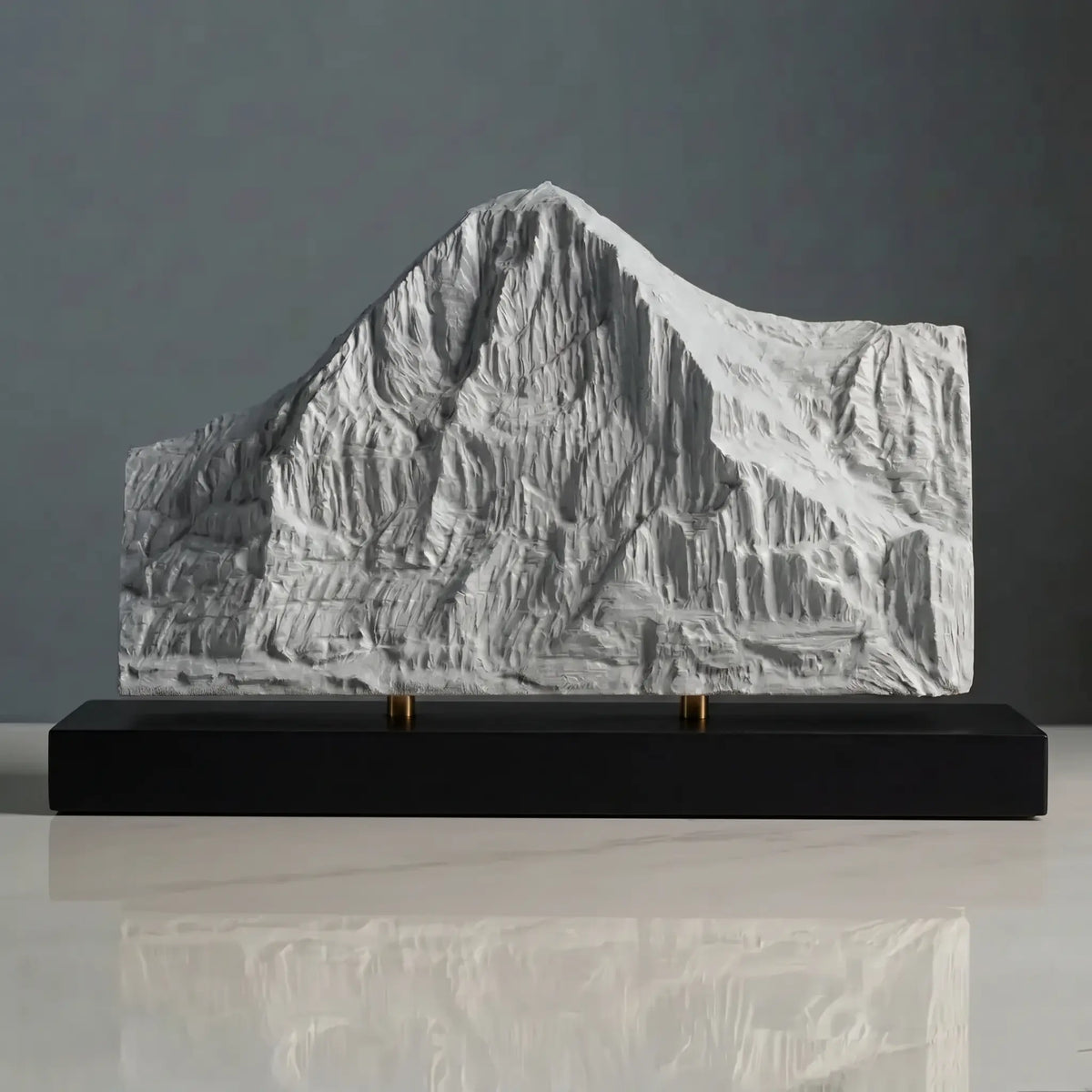 Eiger Sculpture (North Face View, Switzerland) Sculpted Peaks
