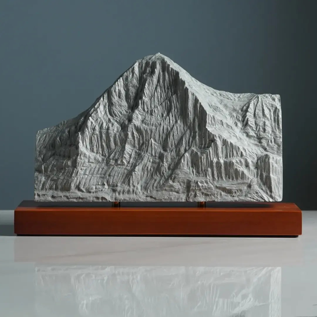 Eiger Sculpture (North Face View, Switzerland) Sculpted Peaks