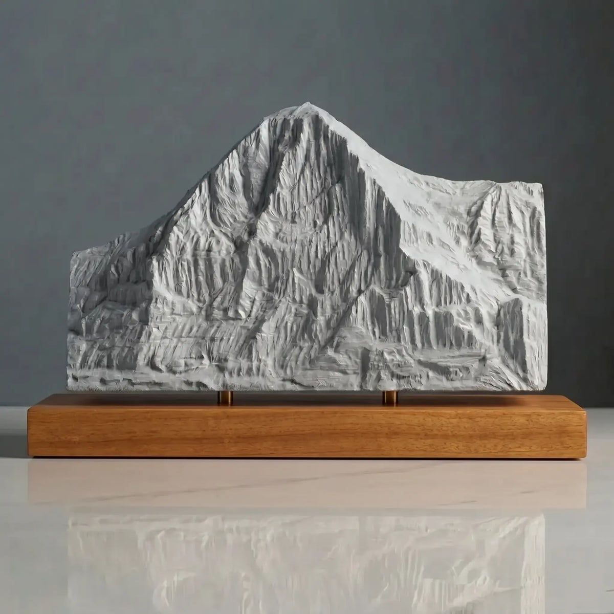 Eiger Sculpture (North Face View, Switzerland) Sculpted Peaks