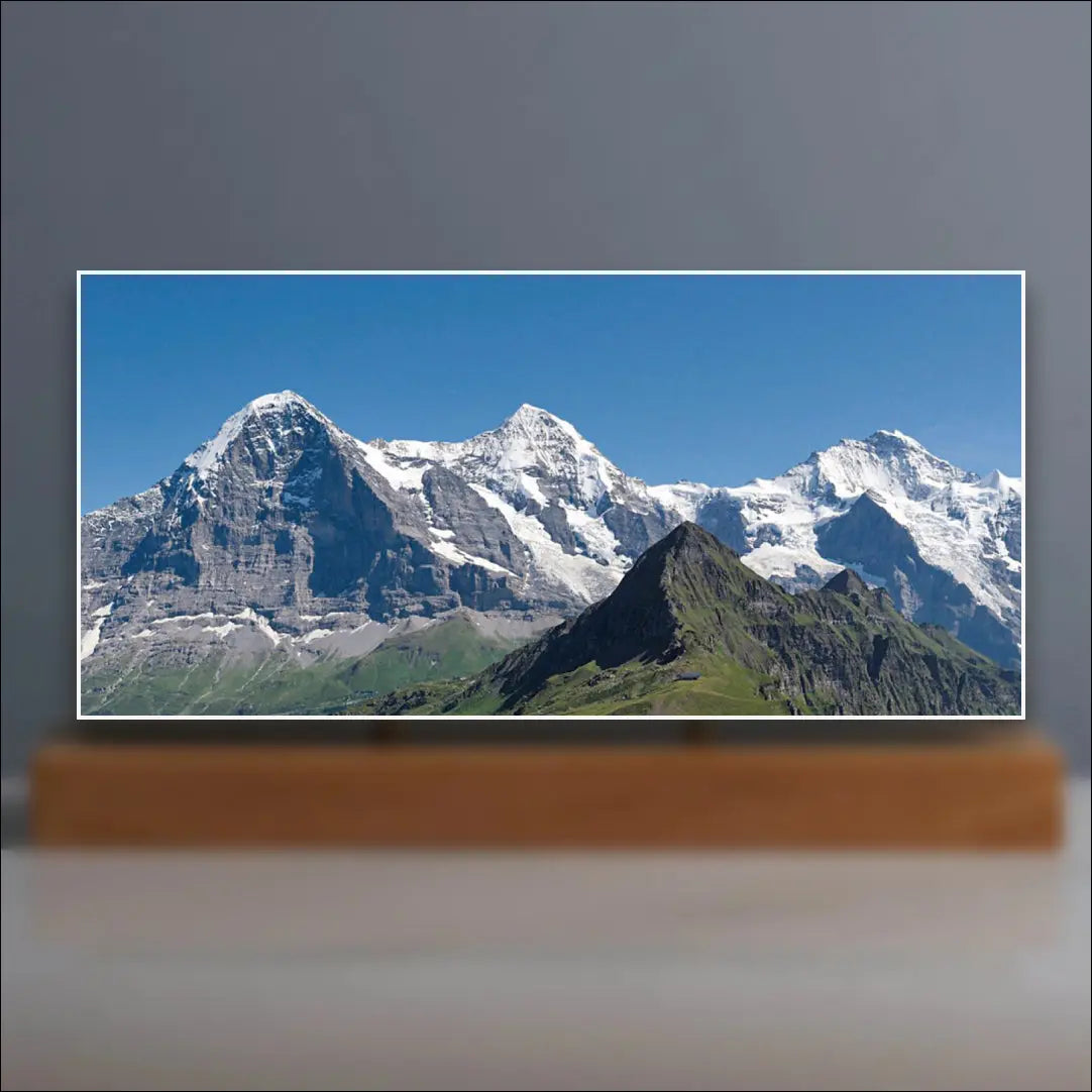 Eiger, Mönch & Jungfrau Sculpture (Bernese Alps, Switzerland) Sculpted Peaks