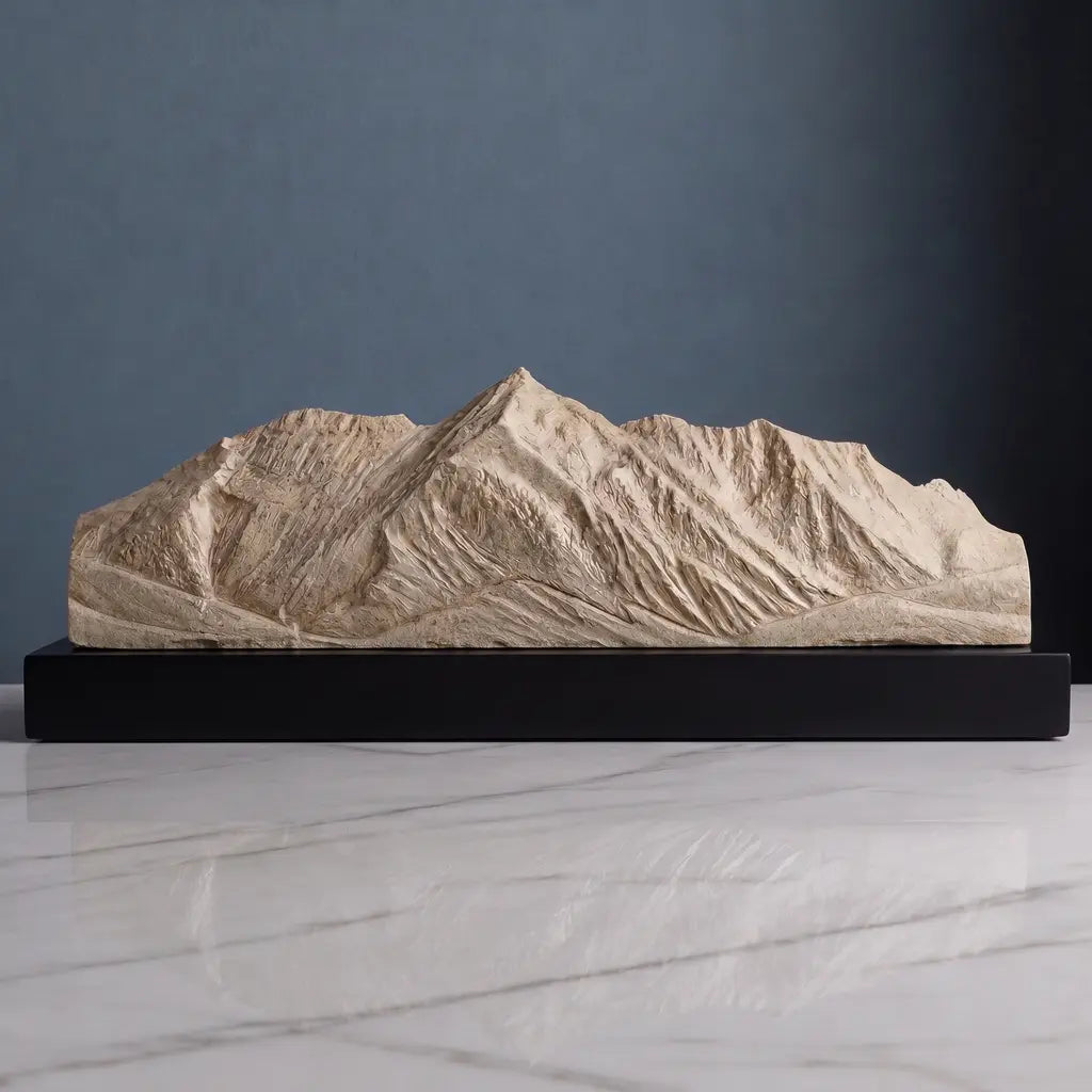 Electric Peak Sculpture - Swan Lake Flat Sculpted Peaks