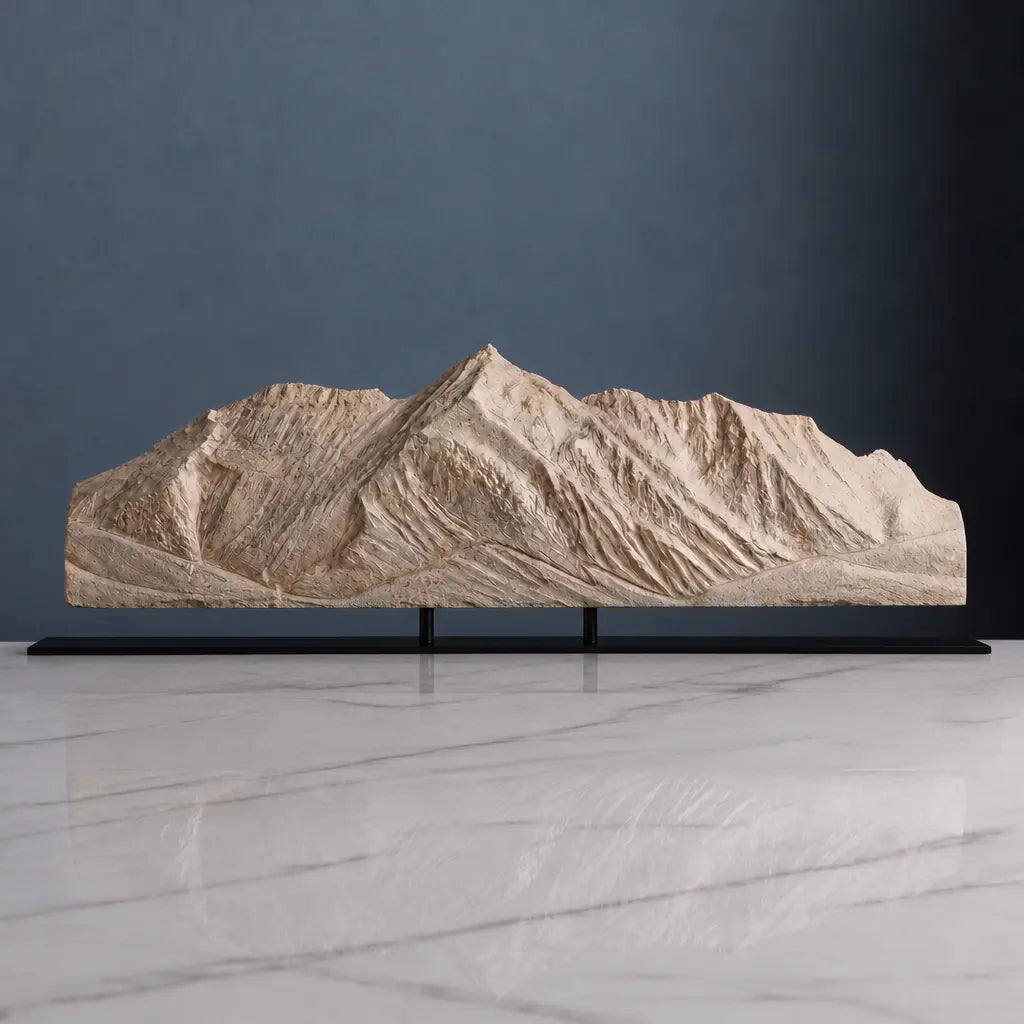 Electric Peak Sculpture - Swan Lake Flat Sculpted Peaks
