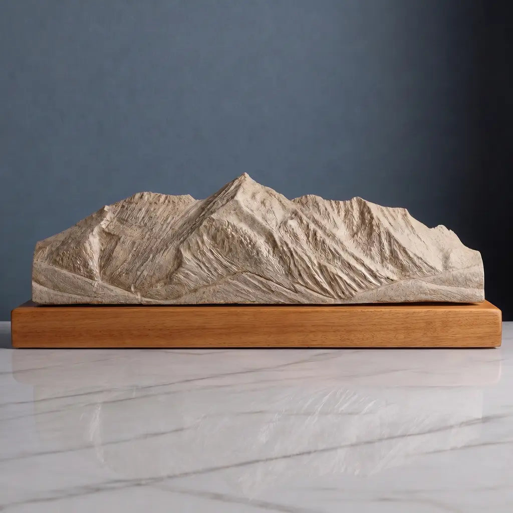 Electric Peak Sculpture - Swan Lake Flat Sculpted Peaks