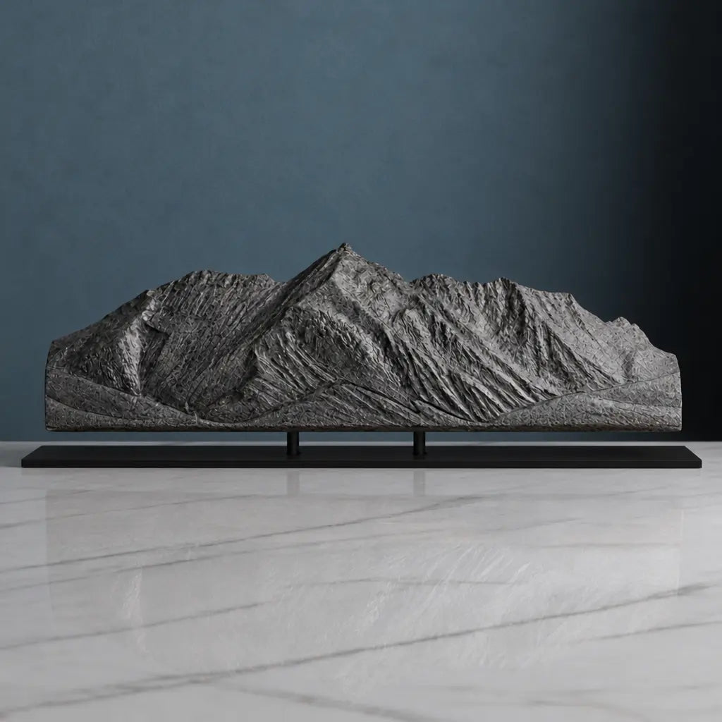 Electric Peak Sculpture - Swan Lake Flat Sculpted Peaks