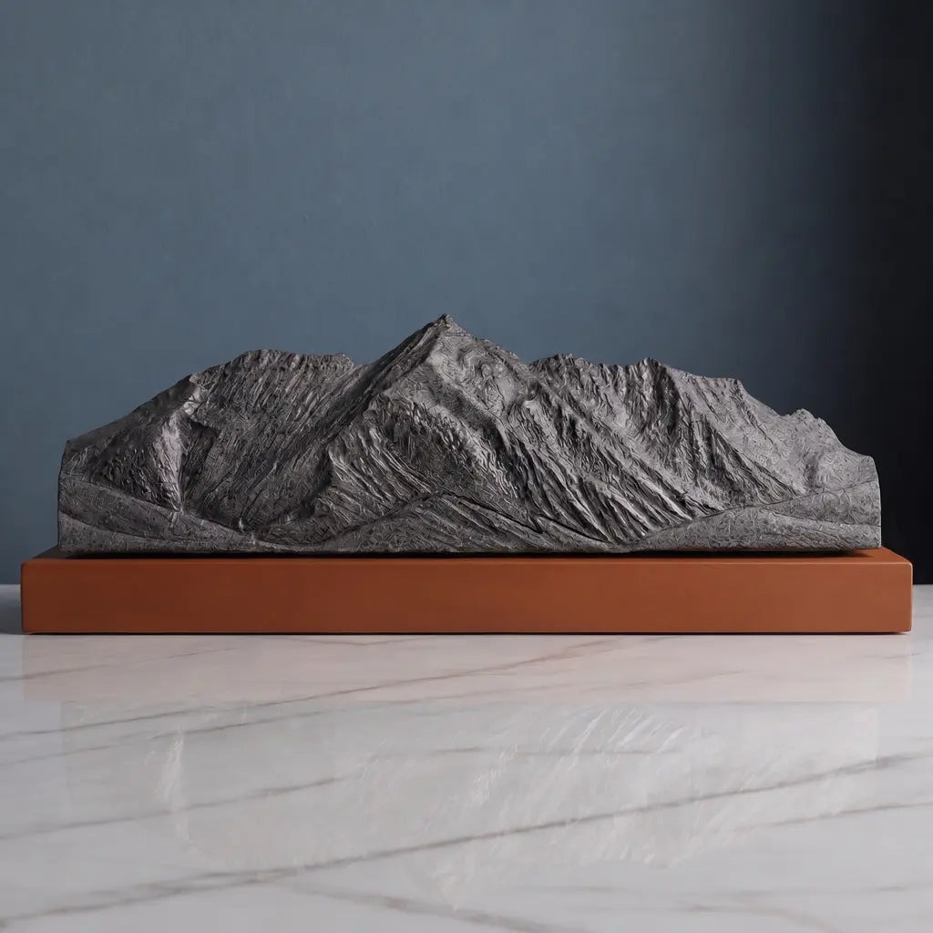 Electric Peak Sculpture - Swan Lake Flat Sculpted Peaks