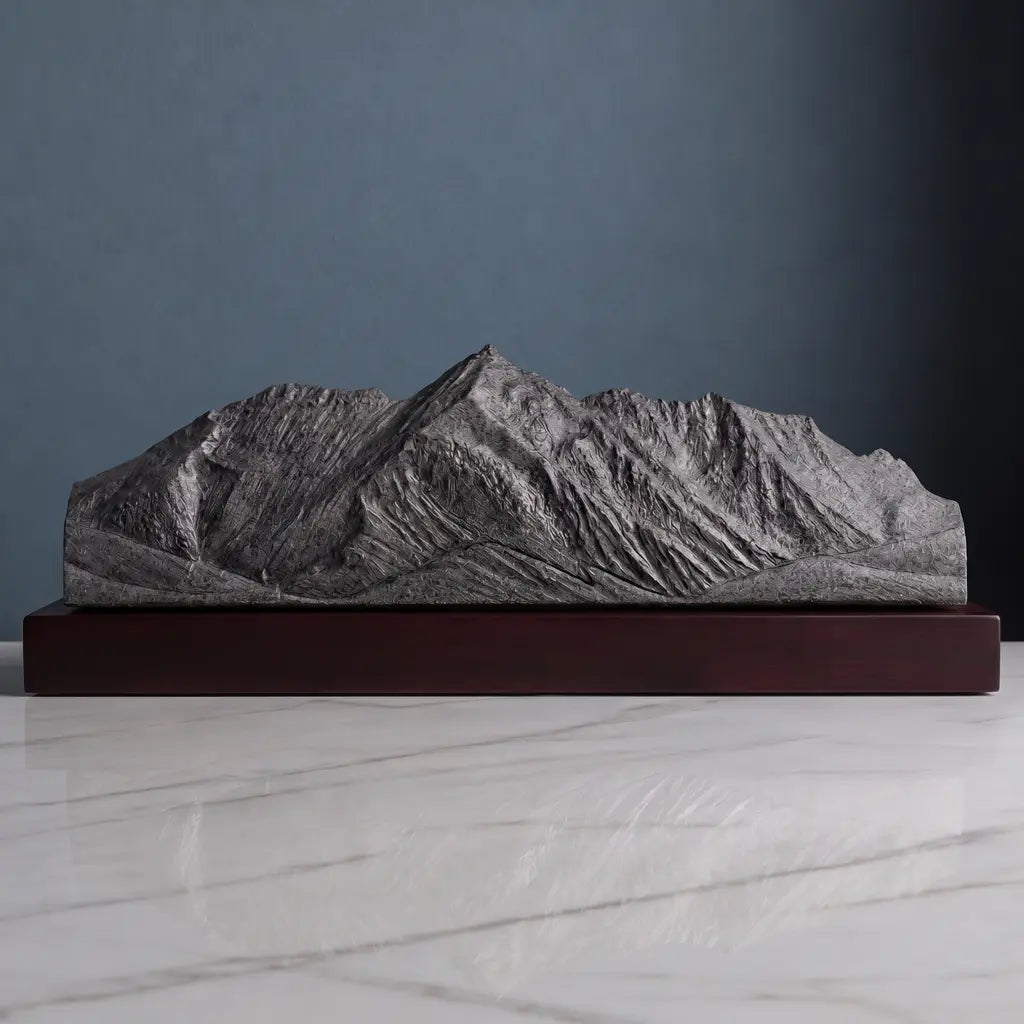 Electric Peak Sculpture - Swan Lake Flat Sculpted Peaks