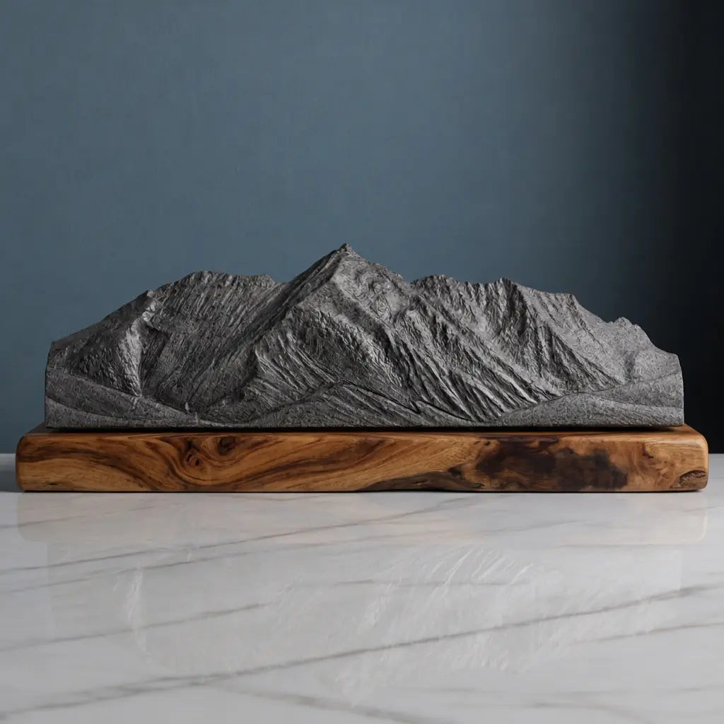 Electric Peak Sculpture - Swan Lake Flat Sculpted Peaks