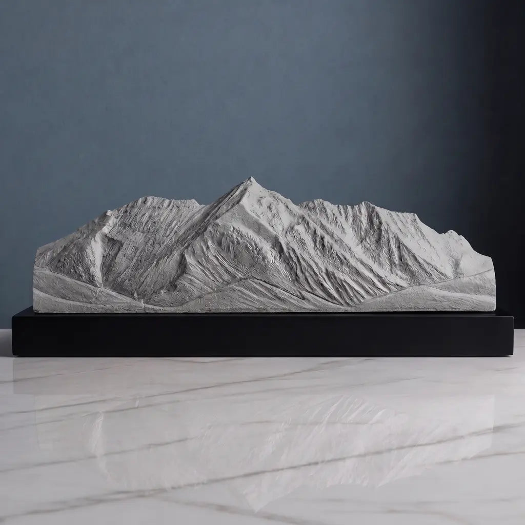 Electric Peak Sculpture - Swan Lake Flat Sculpted Peaks