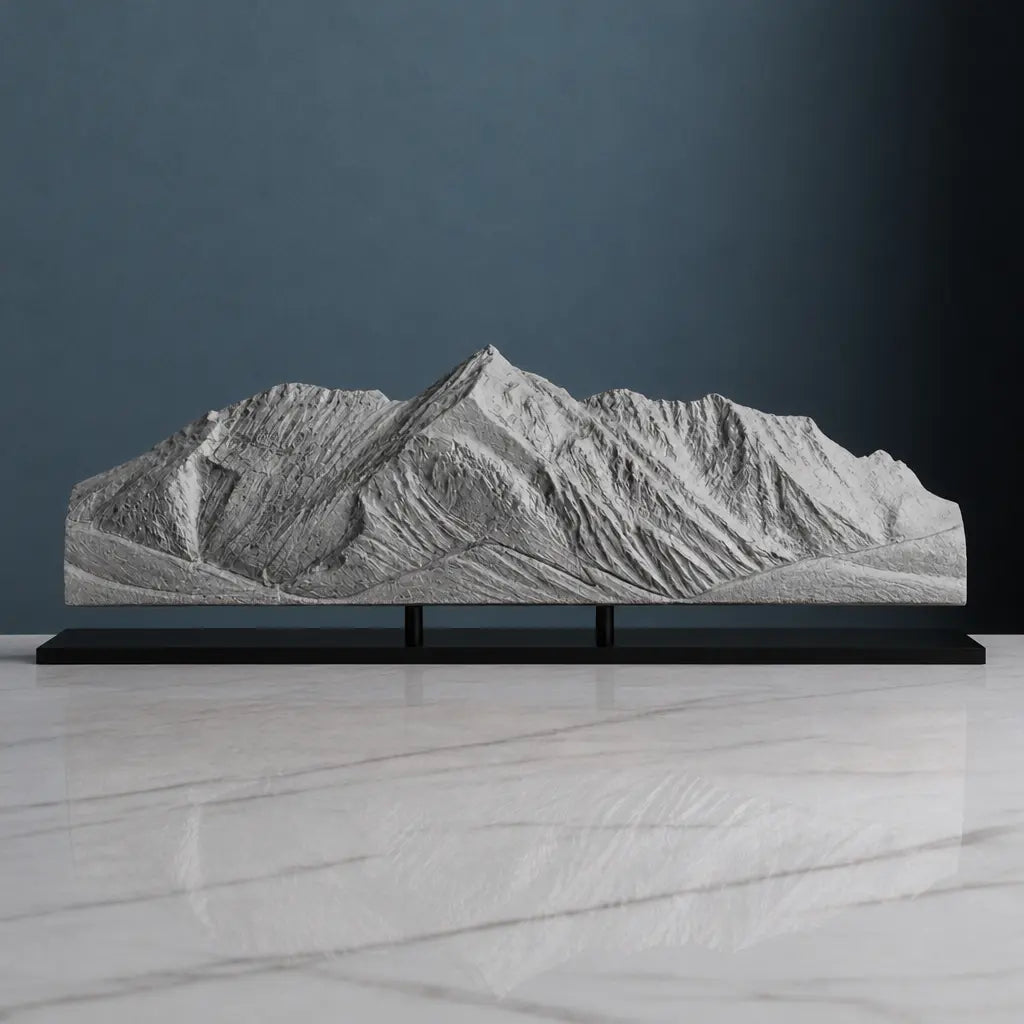 Electric Peak Sculpture - Swan Lake Flat Sculpted Peaks