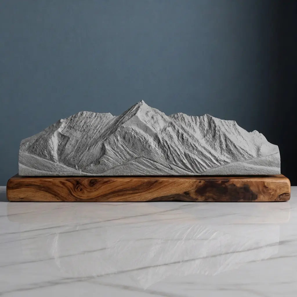 Electric Peak Sculpture - Swan Lake Flat Sculpted Peaks