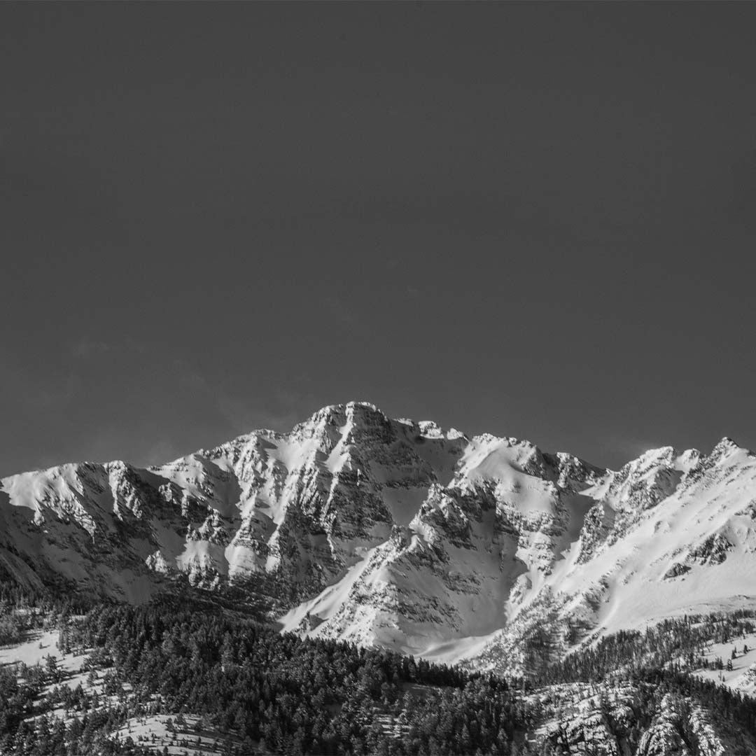 Electric Peak (View from Swan Lake Flat, Gallatin Range, Montana) First Edition Sculpture Sculpted Peaks