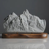 Everest and Nuptse Sculpture (Kala Patthar)