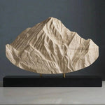 Everest Sculpture w/ Round Bottom (Mahalangur Himal, Nepal–Tibet) Sculpted Peaks