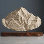 Everest Sculpture w/ Round Bottom (Mahalangur Himal, Nepal–Tibet) Sculpted Peaks