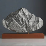 Everest Sculpture w/ Round Bottom (Mahalangur Himal, Nepal–Tibet) Sculpted Peaks