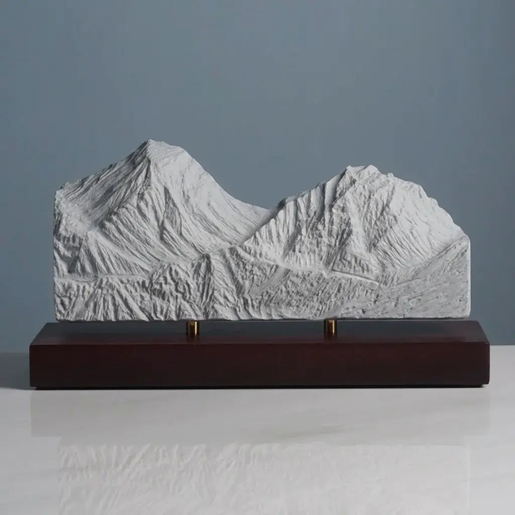 Everest & Lhotse Sculpture (Himalayas, Nepal–Tibet) Sculpted Peaks