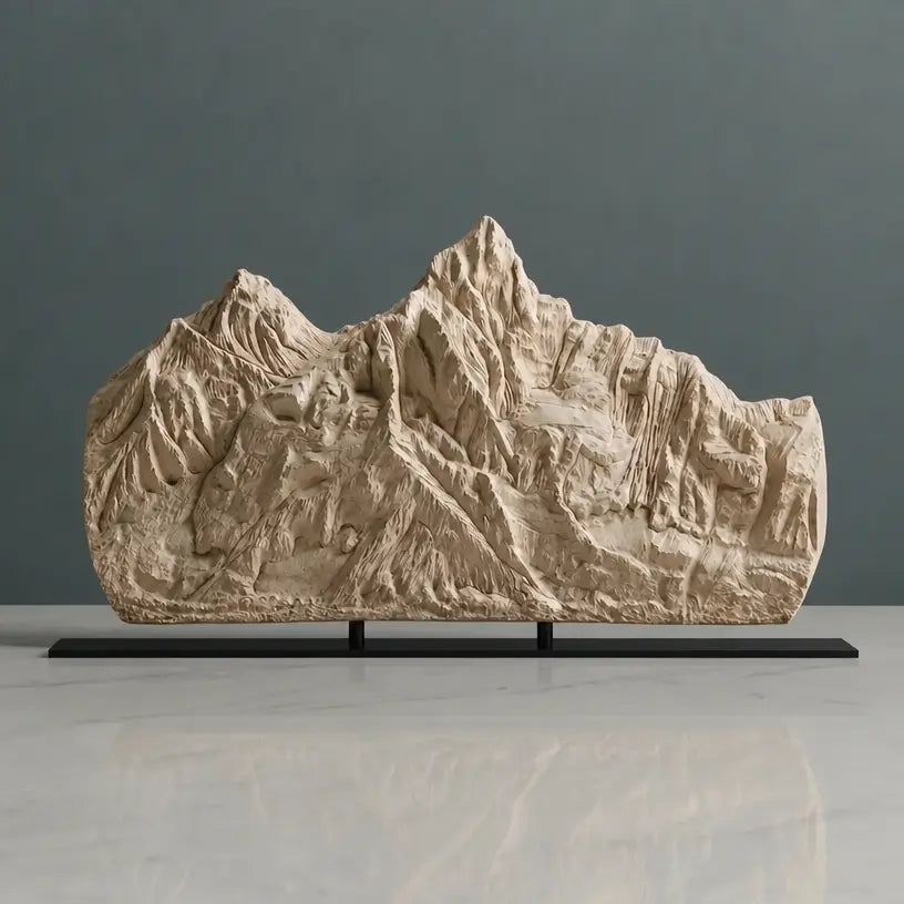 Everest and Nuptse Sculpture (Kala Patthar) Sculpted Peaks