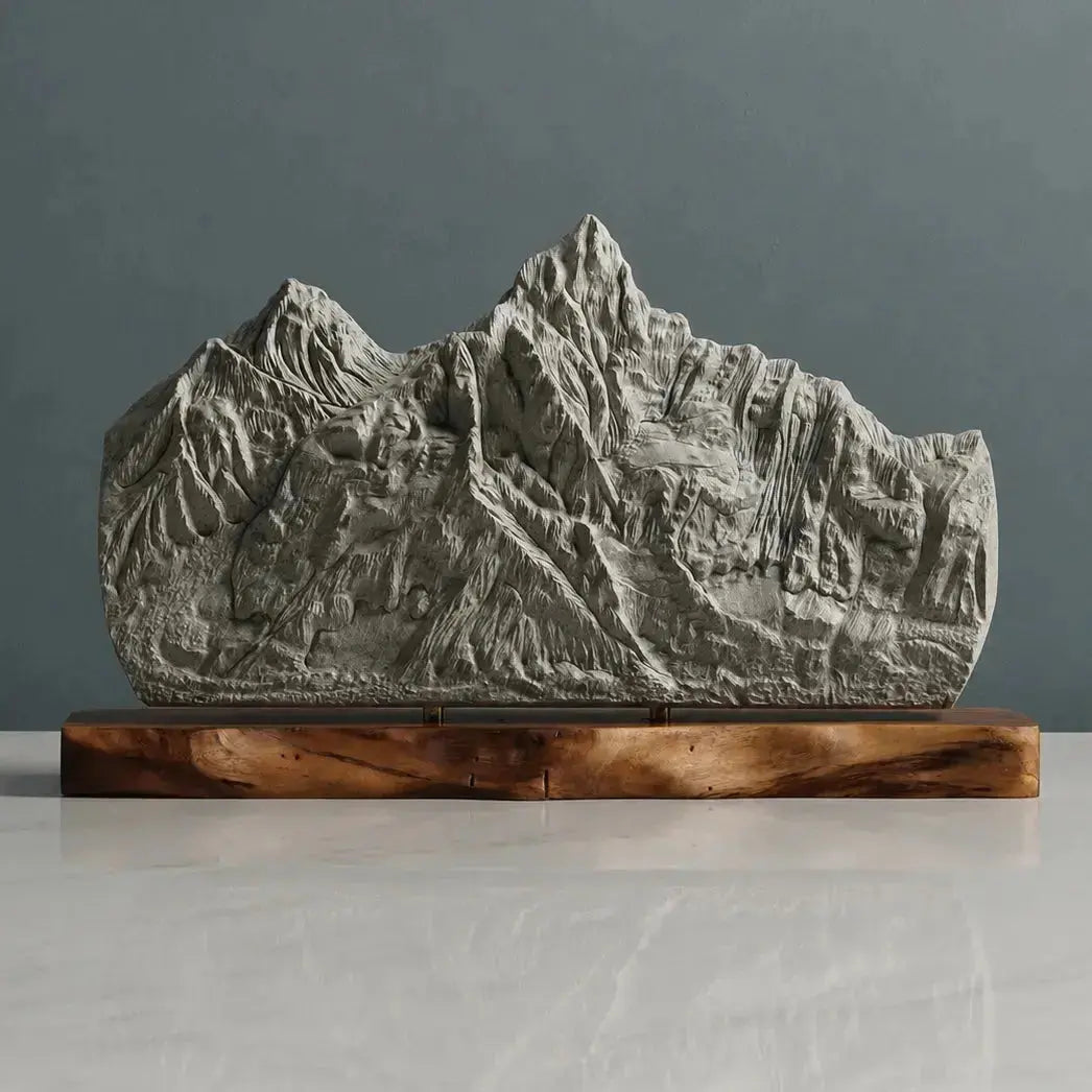 Everest and Nuptse Sculpture (Kala Patthar) Sculpted Peaks
