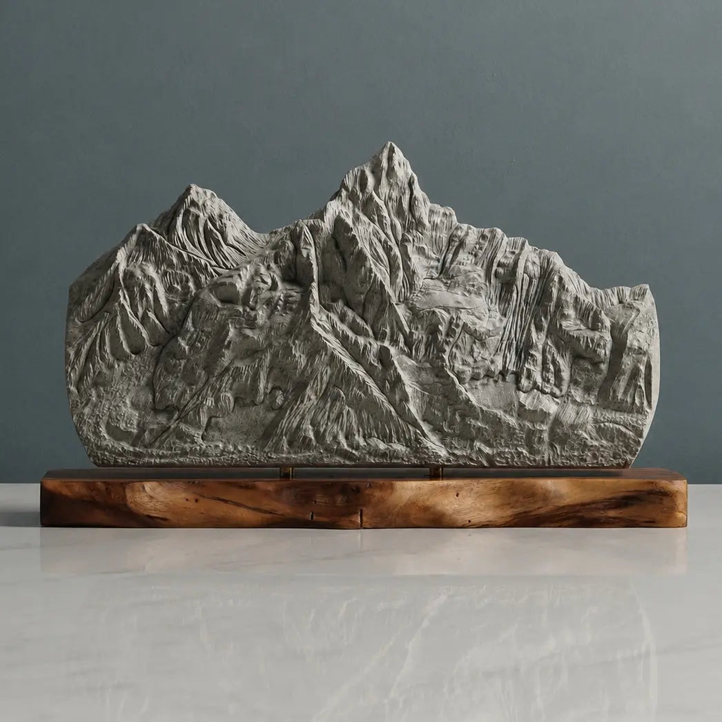 Everest and Nuptse Sculpture (Kala Patthar) Sculpted Peaks