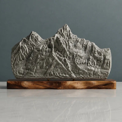 Everest and Nuptse Sculpture (Kala Patthar)