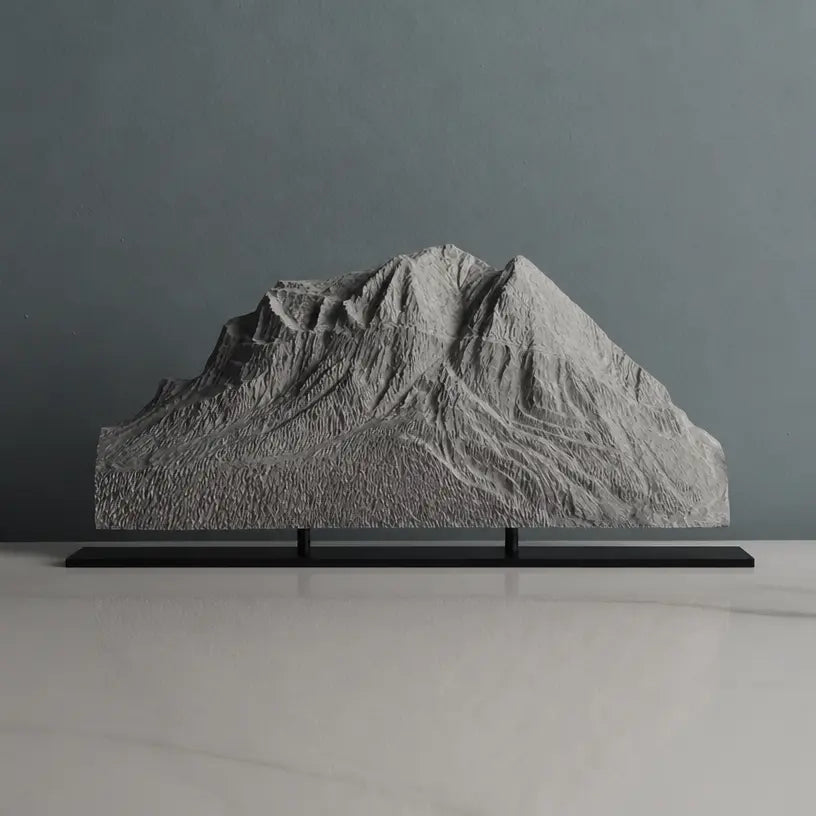 Fairview Mountain Sculpture (Lake Louise, Canada) Sculpted Peaks