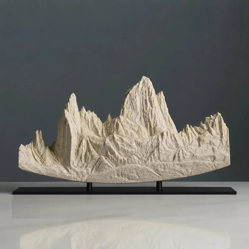 Fitz Roy Massif Sculpture Sculpted Peaks