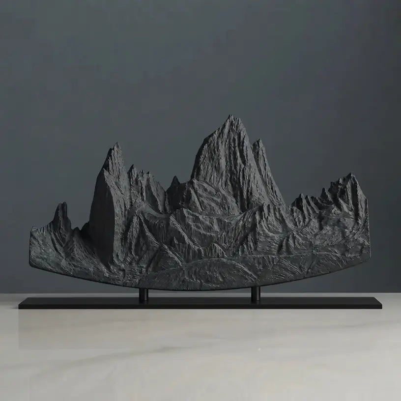 Fitz Roy Massif Sculpture Sculpted Peaks