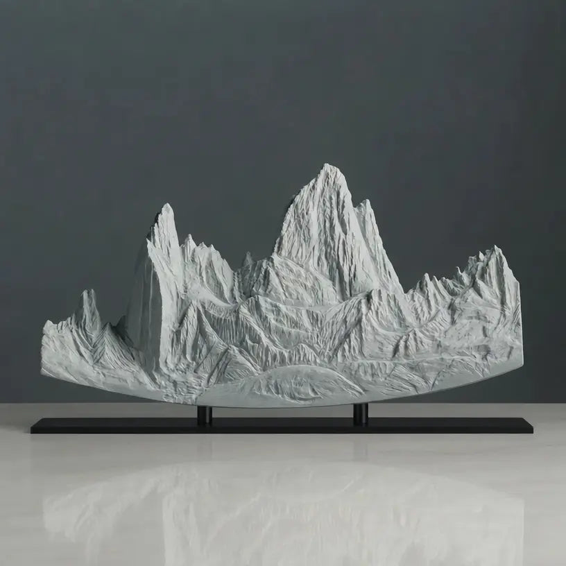 Fitz Roy Massif Sculpture Sculpted Peaks