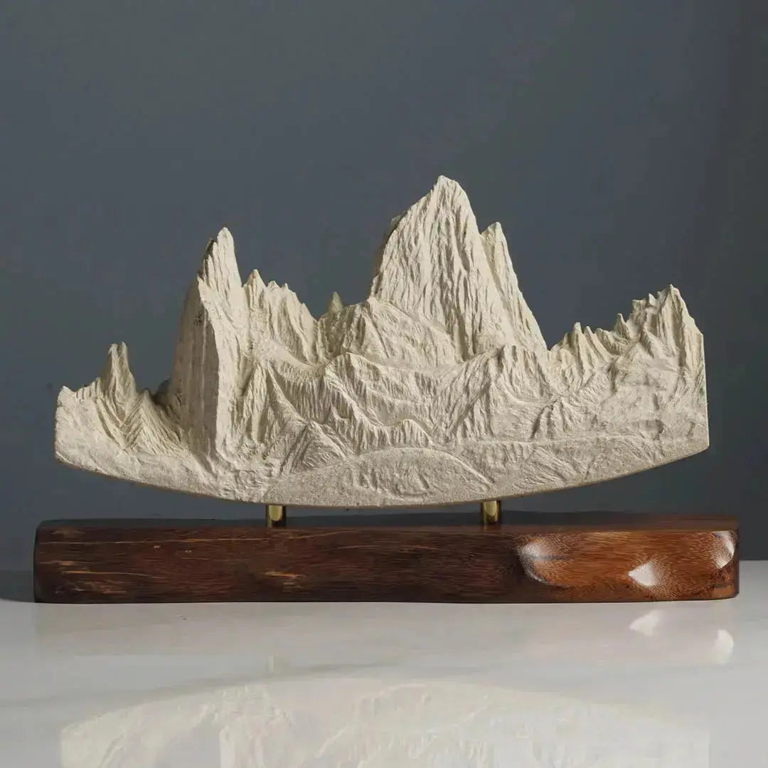 Fitz Roy Massif Sculpture Sculpted Peaks