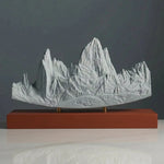 Fitz Roy Massif Sculpture Sculpted Peaks