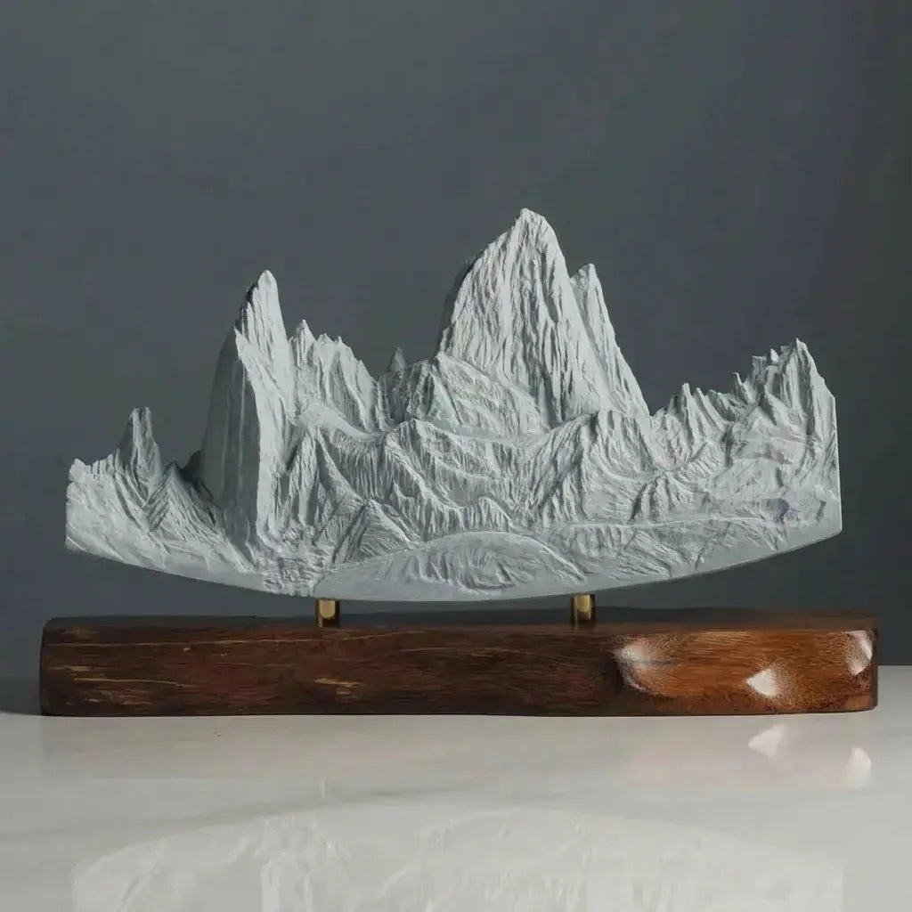 Fitz Roy Massif Sculpture Sculpted Peaks
