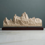 Fitz Roy Panorama Sculpture