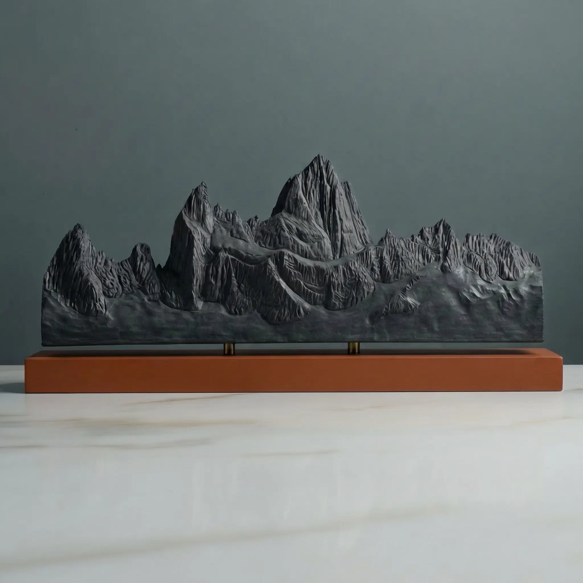 Fitz Roy Panorama Sculpture Sculpted Peaks