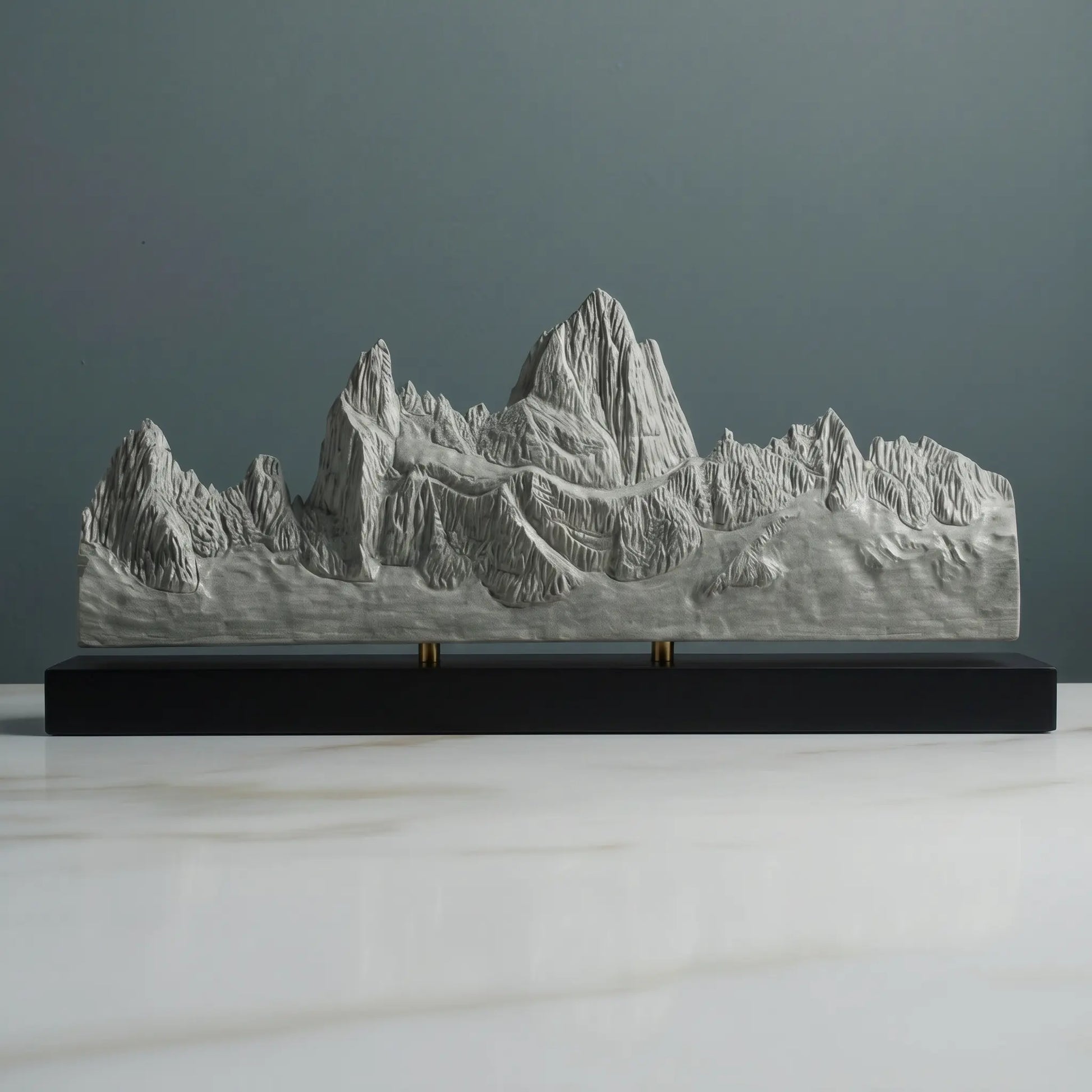 Fitz Roy Panorama Sculpture Sculpted Peaks