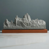 Fitz Roy Panorama Sculpture