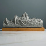 Fitz Roy Panorama Sculpture