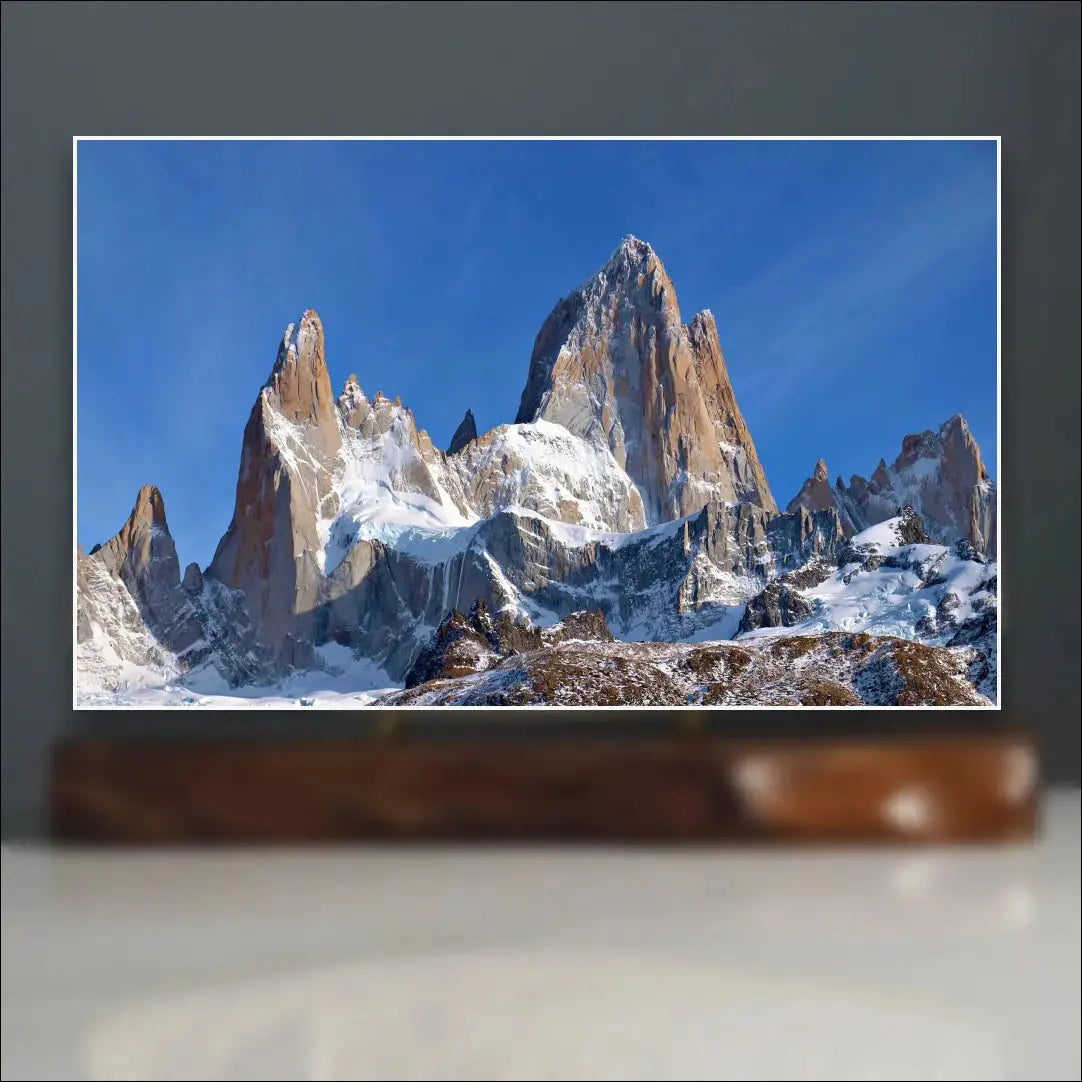 Fitz Roy Massif Sculpture Sculpted Peaks