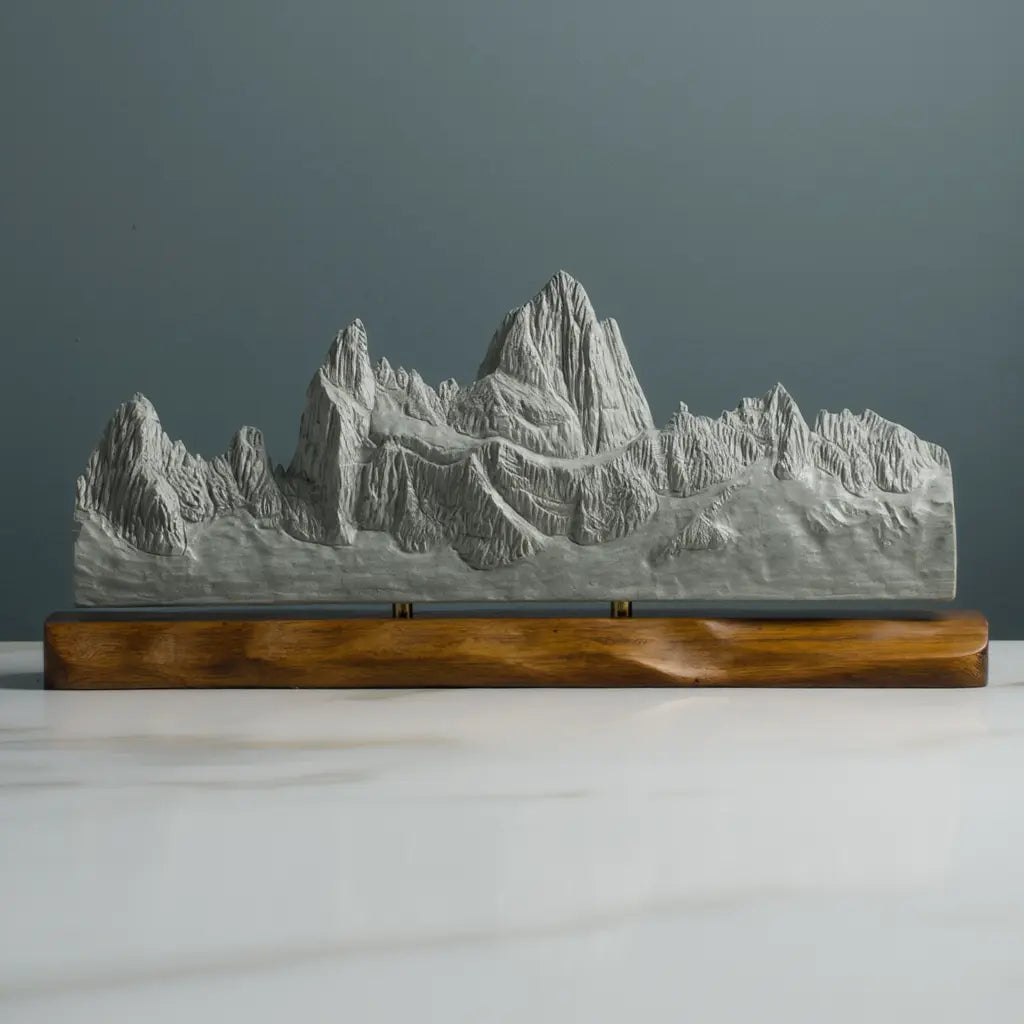 Fitz Roy Panorama Sculpture