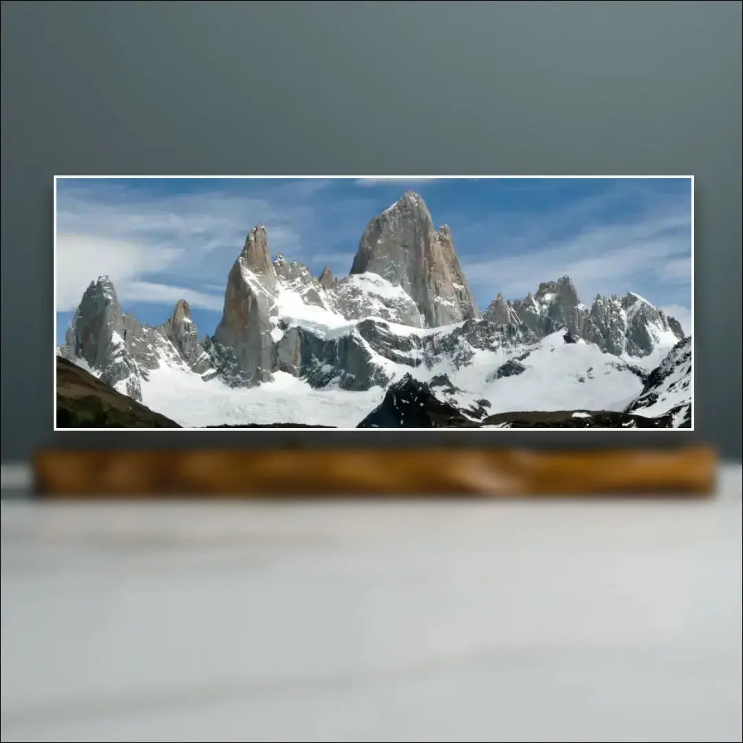 Fitz Roy Panorama Sculpture Sculpted Peaks